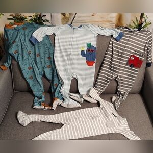 Lot of 4 Carter's PJs 18 Months